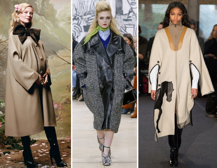 модные стильные пальто для полных женщин - пышная мода 2018 2019
