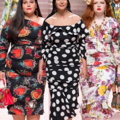 Летние вечерние платья 2019 для полных - фото модных фасонов