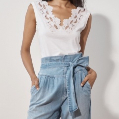 Модные женские джинсы Лето 2019 - фото с подиумов