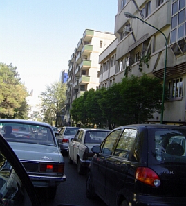 Тегеран, автомобили
