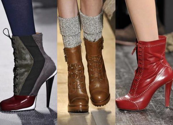 Модная обувь - осенние тенденции 2014