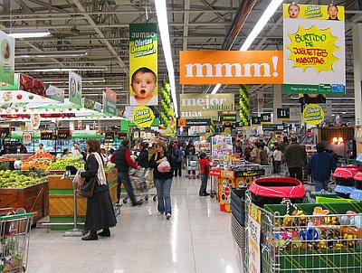 супермаркет в Испании
