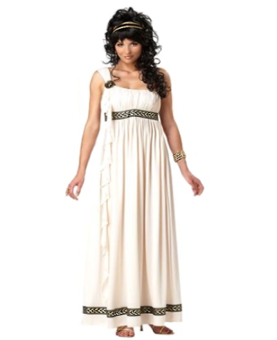платье на выпускной в греческом стиле