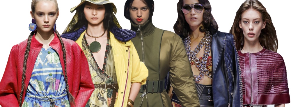 Цвет брендовых модных женских курток из дизайнерских коллекций сезона Весна-Лето 2017