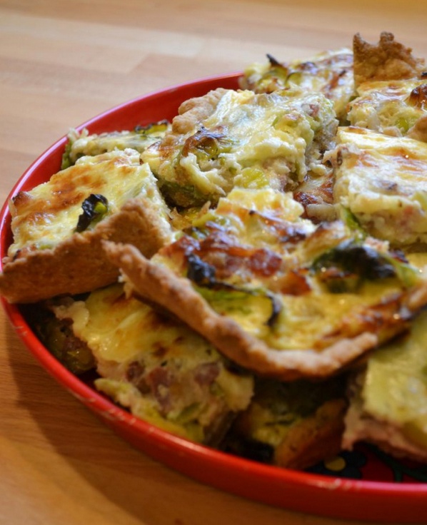 Пирог с брюссельской капустой - рецепт, фото