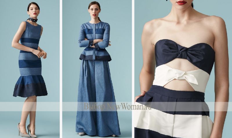 Дизайнерские платья, костюмы топы бренда Carolina Herrera - весна 2017