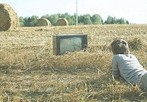 телевизор в чистом поле