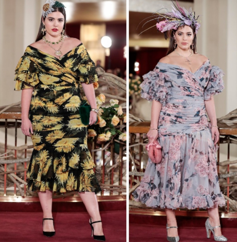 Dolce & Gabbana Alta Moda - платья для пышек 2018 на вечер
