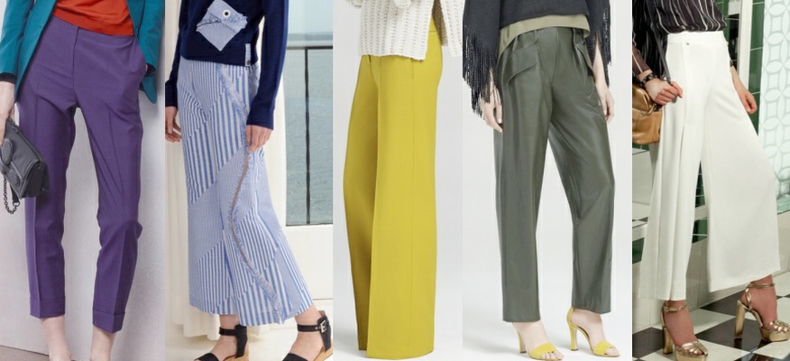 Женские брюки от Bottega Veneta, Lisa Perry, Adam Lippes, Halston Heritage - коллекция Курорт 2016