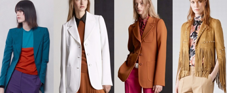 Дизайнерские пиджаки от Bottega Veneta, Michael Kors, Just Cavalli - круизная коллекция Курорт 2016