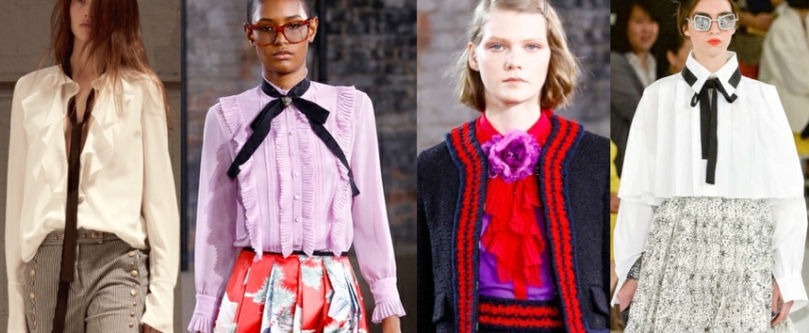 Модные блузки 2016 от Chanel, Gucci, Chloe - из круизной коллекции 2016