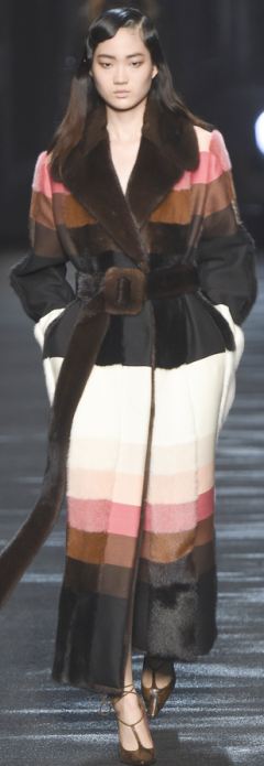 модное меховое женское пальто 2017 - фотоновинки