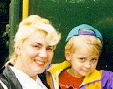Ольга Таевская с внуком Ваней