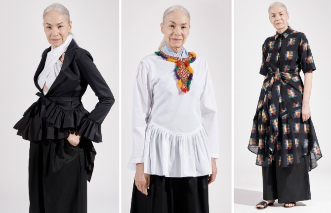 идеи фасоно летних брючных костюмов для женщин за 60