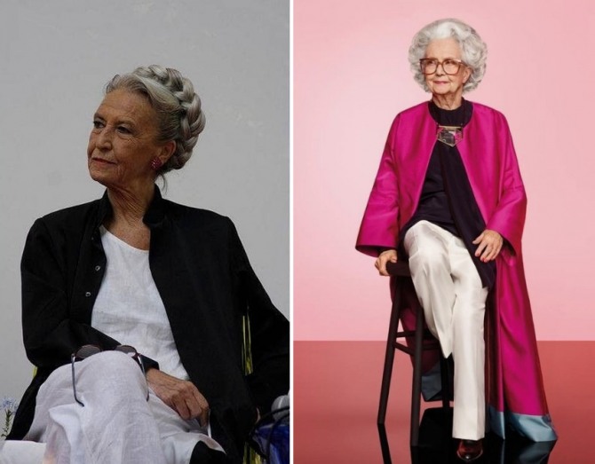 красивые и элегантные пожилые женщины за 70