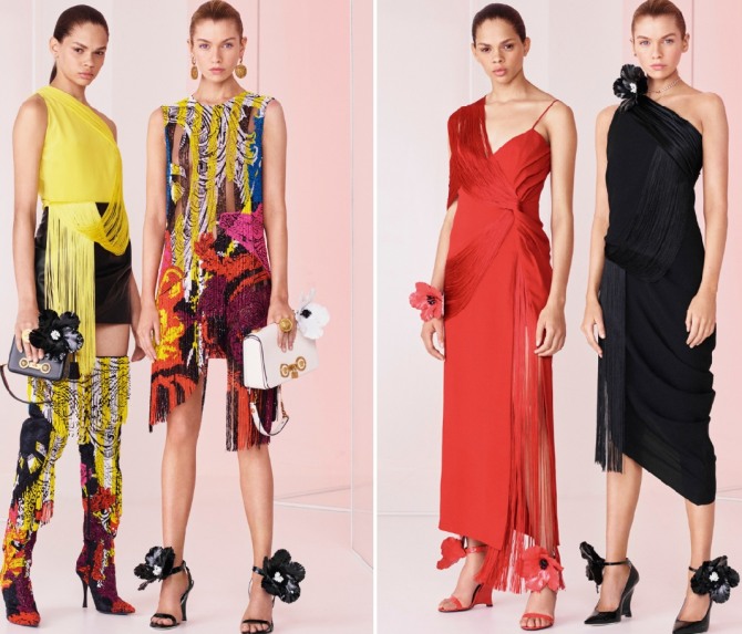 вечерние летние платья 2019 от Versace