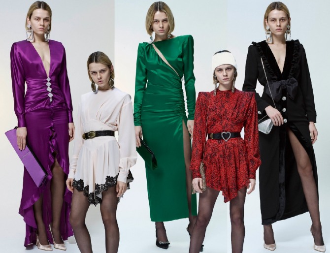 модные платья 2019 на вечер - тенденции и фото от модного дома Alessandra Rich
