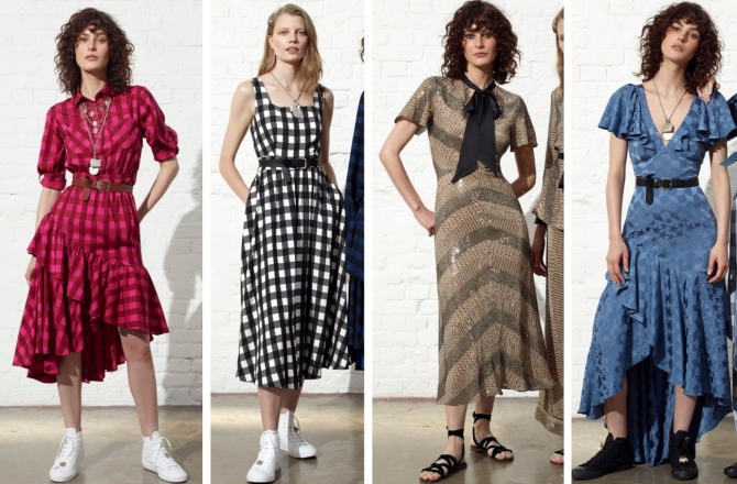 повседневные весенние платья бренда Temperley London на 2019 год
