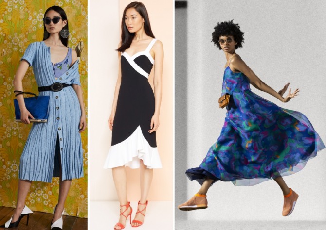 Altuzarra, Kimora Lee Simmons, Emporio Armani - летние модели платьев на сезон лето 2019