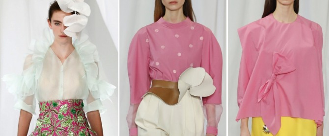 Модные блузки 2019 для юных девушек от испанского бренда Дель позо