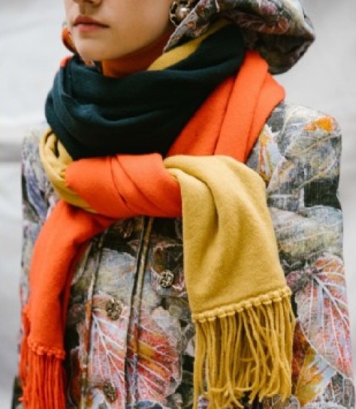 Модные женские шарфы и платки 2019 - тренды и фото