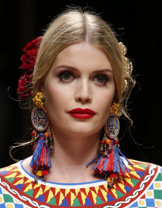 украшения в этно стиле от Dolce & Gabbana