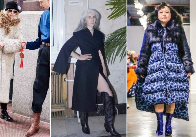 примеры модной одежды для пожилых на 2019 и 2020 год