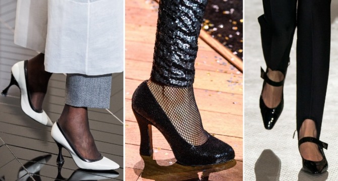 модные деловые офисные дамские туфли 2020 года