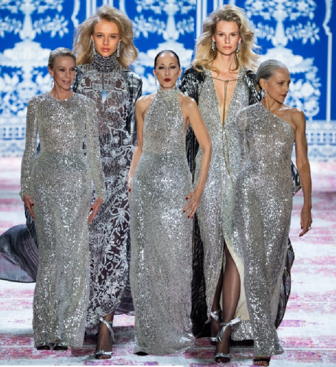 длинные новогодние платья серебряного цвета из металлизированной ткани