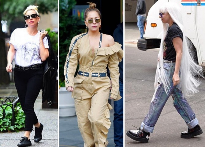 любимые повседневные брюки Lady Gaga