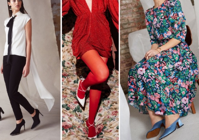 примеры сочетаемости модной дамской обуви 2020 года с другими предметами женского гардероба