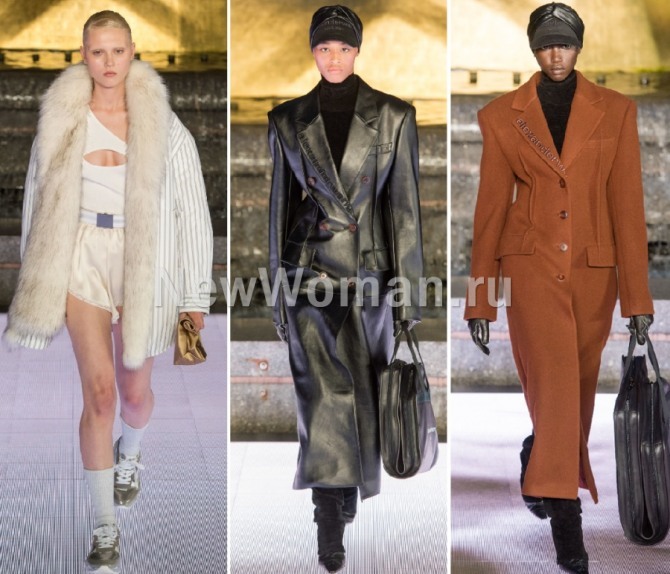 Пальто с модных показов на весну 2020 года от Alexander Wang