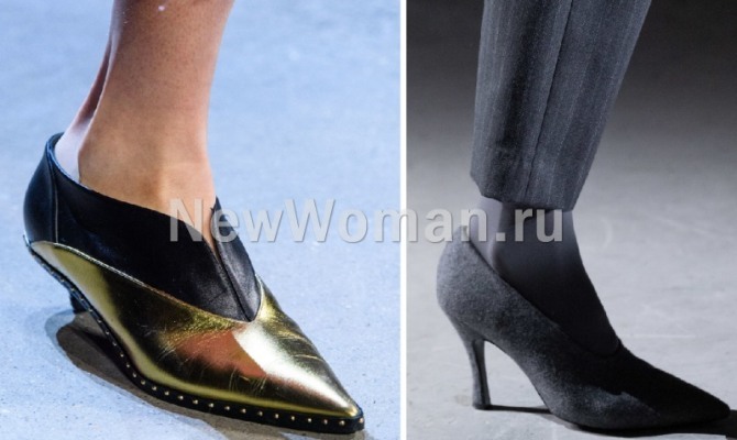 модные женские туфли 2020 года из столиц мировой моды - фото новинки