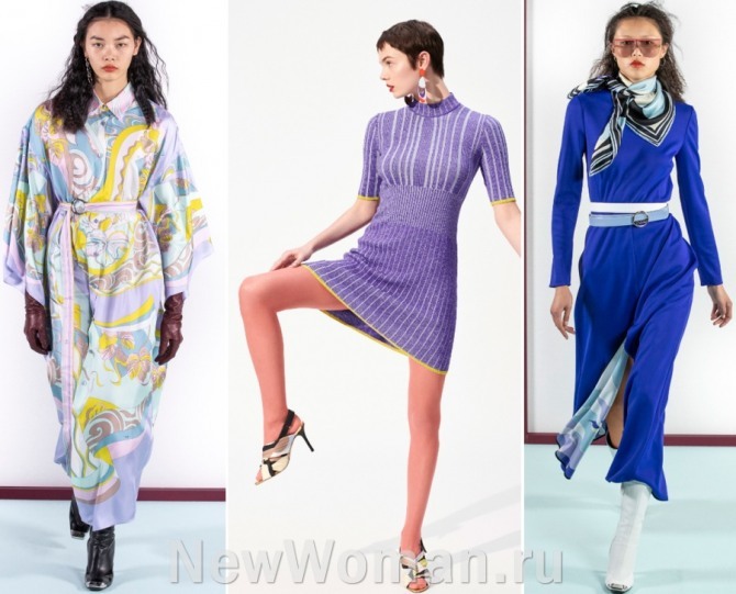 модные трикотажные платья от итальянского бренда Emilio Pucci