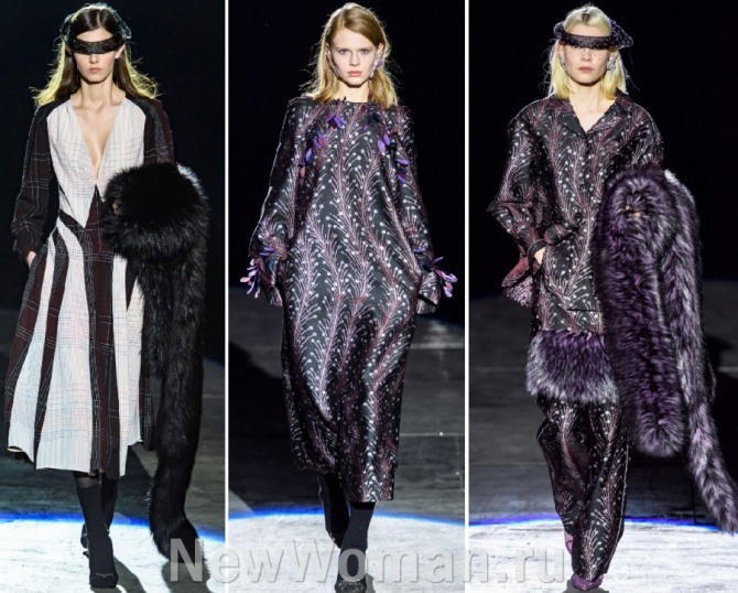 платья осень-зима 2019-2020 от бренда Marco de Vincenzo