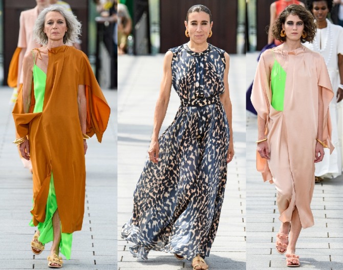 Летние наряды 2020 для дам элегантного возраста от бренда Maison Rabih Kayrouz