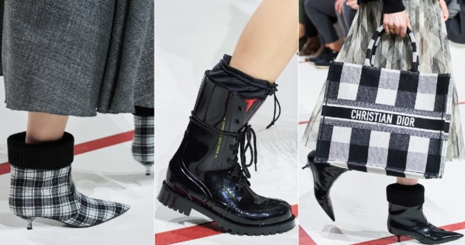 модная дизайнерская обувь сезона осень-зима 2019-2020