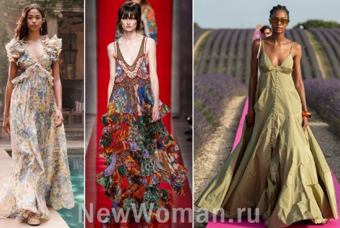 шикарные дизайнерские модели платье-сарафанов лето 2020 года