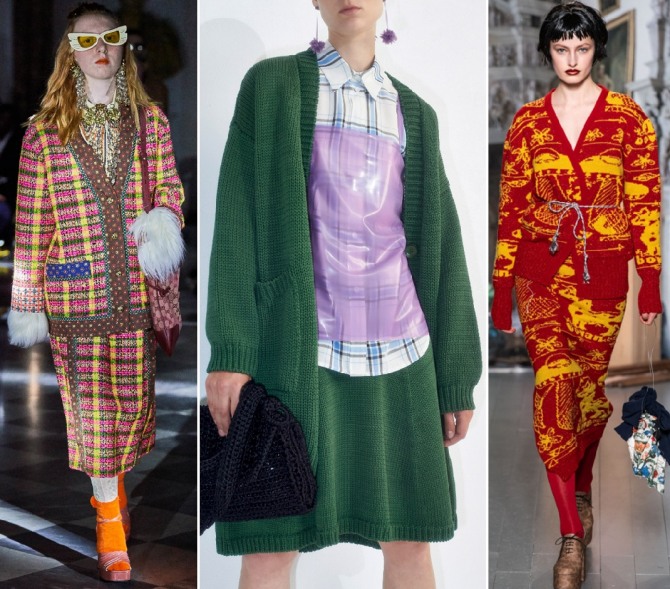 какие трикотажные костюмы самые модные в 2020 году - примеры от стилистов модных домов