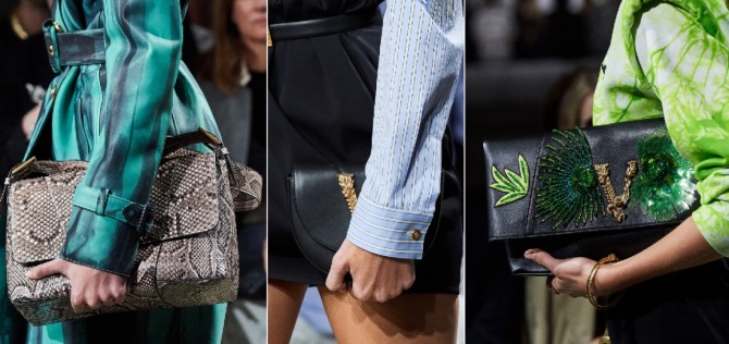 самые модные деловые дамские сумки 2020 года от Versace