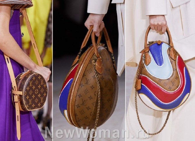 сумки от Louis Vuitton круглой формы - из коллекций весна-лето 2020 года