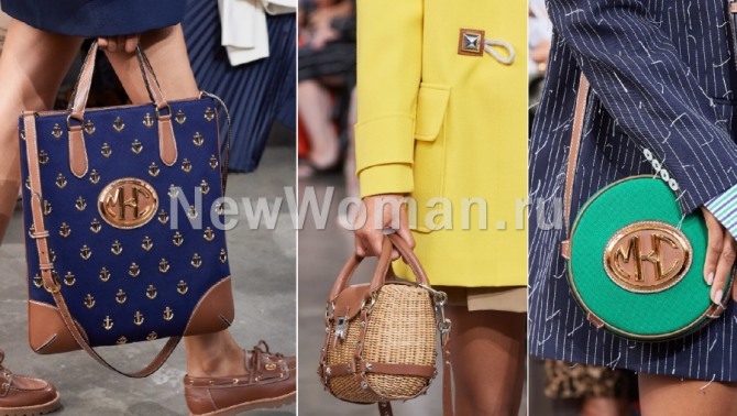 стильные и модные женские сумки с модных показов весна-лето 2020 от Michael Kors