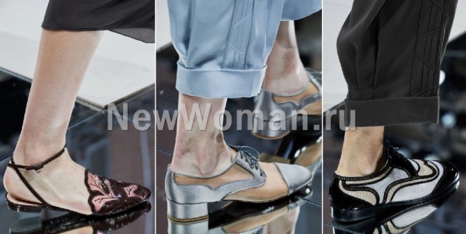модная женская обувь весна-лето 2020 года от бренда Giorgio Armani