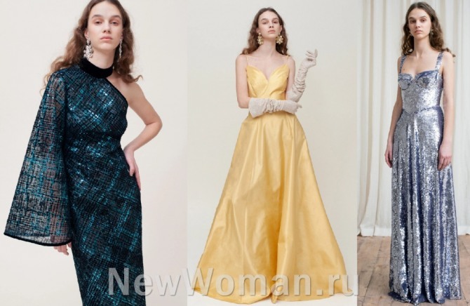какое платье надеть в ресторан на новогодний корпоратив - модные фасоны 2021 года