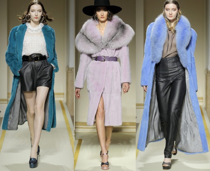 Меховая мода 2021 от бренда Braschi - красивые и стильные зимние дамские меховые пальто - фото