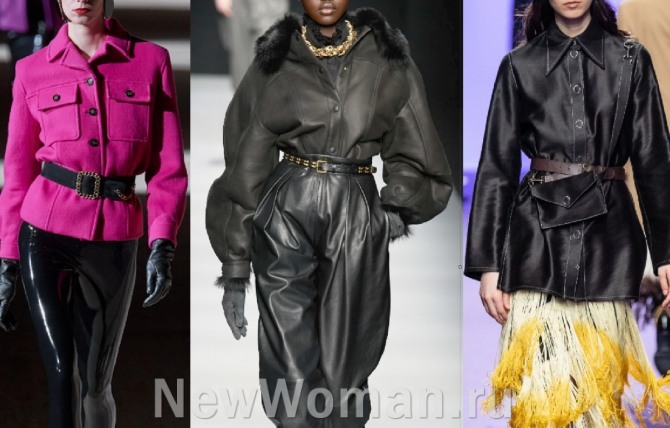 какие куртки для девушек и женщин самые стильные в 2021 году - куртка-рубашка, фото из дизайнерских коллекций осень-зима 2020-2021