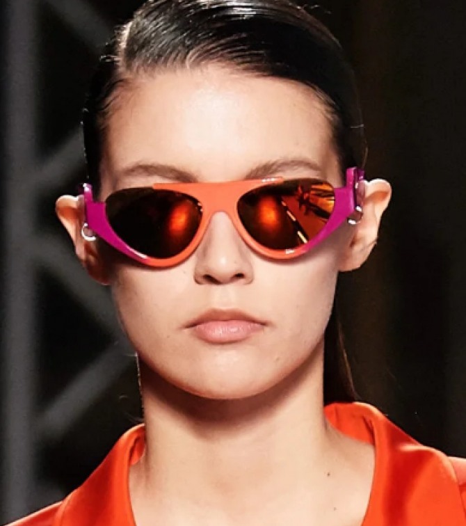 Emilio Pucci - красные солнечные очки