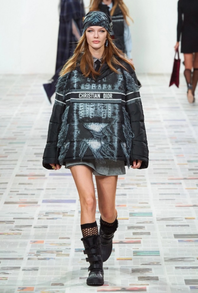 женская куртка-анорак 2021 года - модель от модного дома Christian Dior