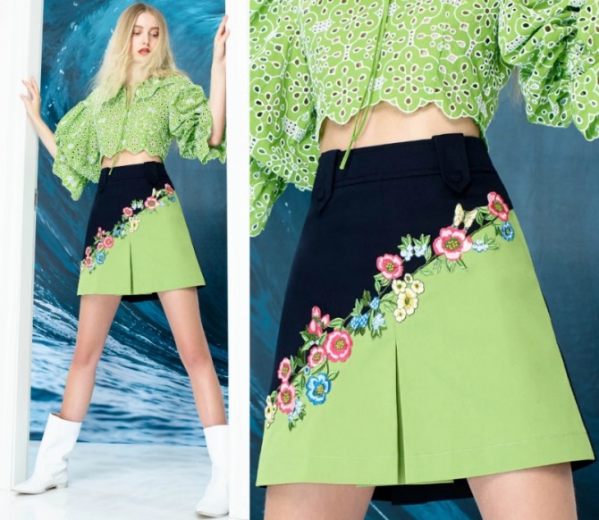 Весенние юбки 2021 года - фото из дизайнерских коллекций