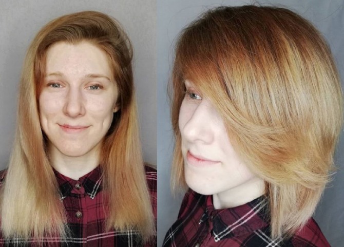 Работы стилистов-парикмахеров "до и после" - красивые женские стрижки Осень 2020